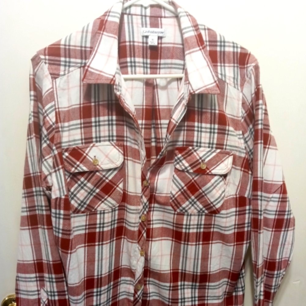 100% Cotton Flannel Button Down